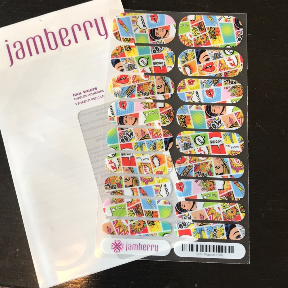 Jamberry Nail Wrap 🙀 Popstar 🙀